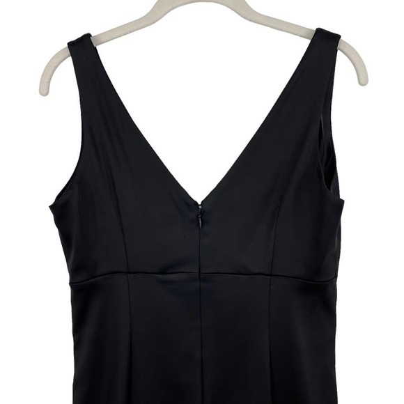 CALVIN KLEIN Black Cocktail Evening Dress Sleeveless Sheath - Size 6 - Picture 6 of 14